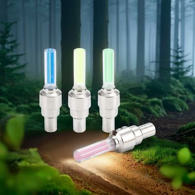 マウンテンロードバイク LEDフラッシングランプ スポーク バイクホイール タイヤタイヤバタン