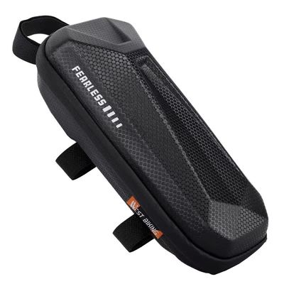 WEST BIKING 1-1.5L 自転車バッグ 防水EVAハードシェルとロードバイクフレームのために145g