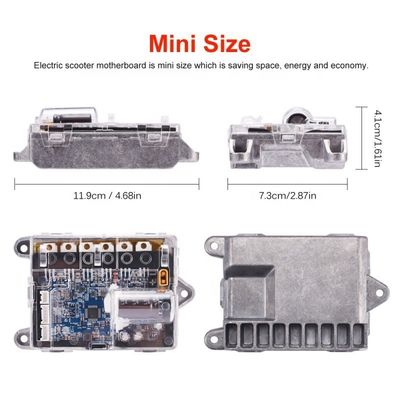 12*7.3*4.1CMスクーターマザーボードの電気スクーターメインコントローラを交換する