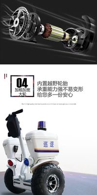アンジェロル20インチ太いタイヤ2輪自動バランス電動車で 巡査をアップグレードします
