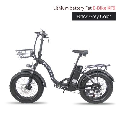 EU ストック 250W モーター 15AH リチウムバッテリー 折りたたむEバイクと 20x4.0インチ脂肪タイヤ