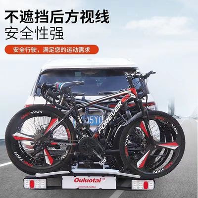 オーダーメイド ロゴ 道路やマウンテンバイクのためのユニバーサル 折りたたむバック バイク キャリヤラ