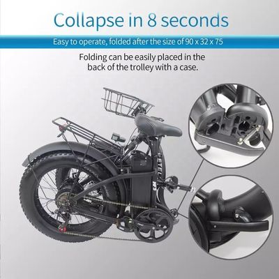 15AH リチウム電池 電動折りたたみ自転車 EU倉庫 250Wモーター付きドロップシッピング