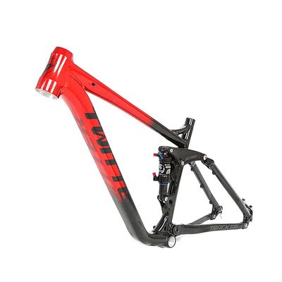 AL7005 ダブルサスペンション マウンテンバイクフレーム 120mm 17 19 インチダウンヒルバイクのための移動
