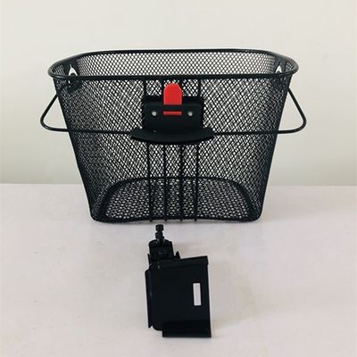 MTB用の便利な貯蔵バスケット ユニバーサル自転車 鉄バスケット バイクのフロント 0.95 kg