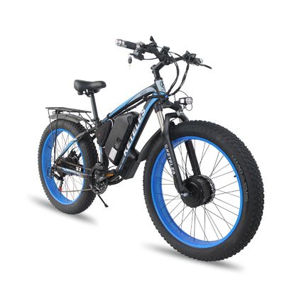 ディスクブレーキ 26&quot; サイズの車輪 双方向モーター 2000W 23AH リチウム電池 二輪駆動電動自転車