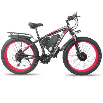 ディスクブレーキ 26&quot; サイズの車輪 双方向モーター 2000W 23AH リチウム電池 二輪駆動電動自転車