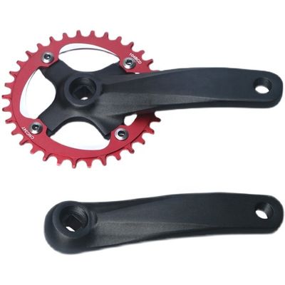 自転車キャンセット 104BCD 152mm 非統合キャンセット/ディスク 32/34/36/38t 黒/青/緑/赤
