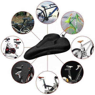 呼吸可能なシリコン サイクルのサドルシート 柔らかいジェルパッド マウンテンバイク用のクッションカバー