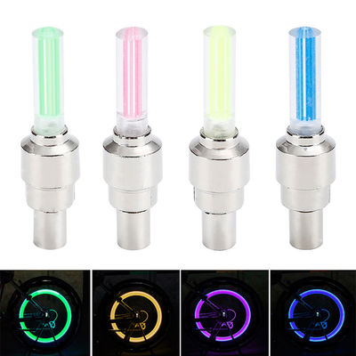 マウンテンロードバイク LEDフラッシングランプ スポーク バイクホイール タイヤタイヤバタン