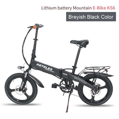 EU市場 36V 250W モーターと 10AH リチウム電池の 20 インチ折りたたみ電気自転車