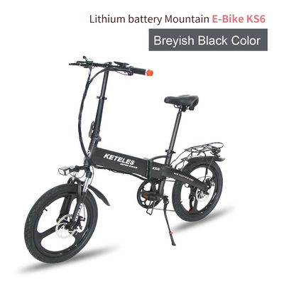 EU市場 36V 250W モーターと 10AH リチウム電池の 20 インチ折りたたみ電気自転車