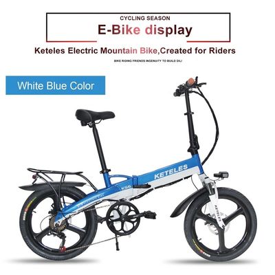EU市場 36V 250W モーターと 10AH リチウム電池の 20 インチ折りたたみ電気自転車