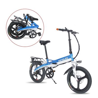 48V 350W 10AH 電動自転車 20インチ折りたたみのフレームとパワーあたり31-60kmの範囲