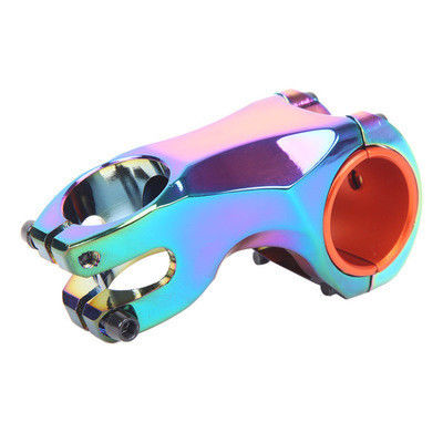 レッド2021 MTB カラフル ステム合金 31.8/35*70mm 17度 XC AMロードバイクハンドル