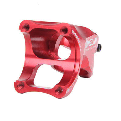 レッド2021 MTB カラフル ステム合金 31.8/35*70mm 17度 XC AMロードバイクハンドル