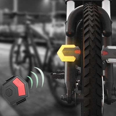 ワイヤレス リモコン LED方向指示灯 バイクの警告灯