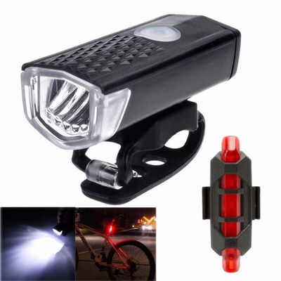 前面ライト 後部ライト USB LED 再充電可能な自転車 自転車 ライトセット マウンテンサイクル