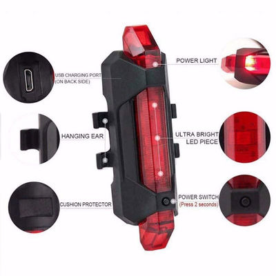 前面ライト 後部ライト USB LED 再充電可能な自転車 自転車 ライトセット マウンテンサイクル