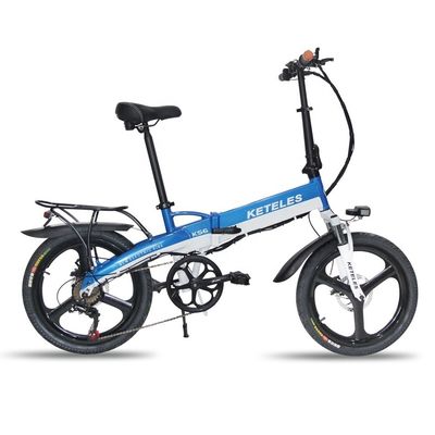 48V 350W 10AH 電動自転車 20インチ折りたたみのフレームとパワーあたり31-60kmの範囲