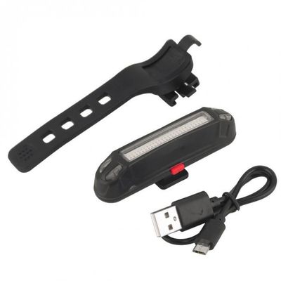 USB 再充電可能な自転車尾コメット LEDランプ ABSPCの設置位置 シートポスト