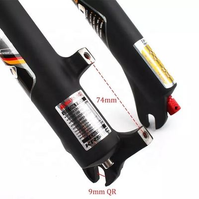 カーボン素材MTB自転車 26/27.5/29インチBMX自転車用エアショックフォーク 2024年
