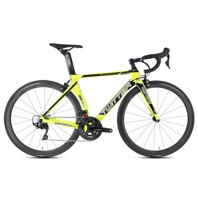 16スピードカーボンロードバイク R2000-700C 全カーボンファイバーレース自転車 長さ1.7m