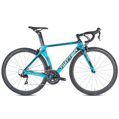 16スピードカーボンロードバイク R2000-700C 全カーボンファイバーレース自転車 長さ1.7m