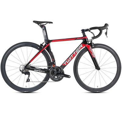 16スピードカーボンロードバイク R2000-700C 全カーボンファイバーレース自転車 長さ1.7m