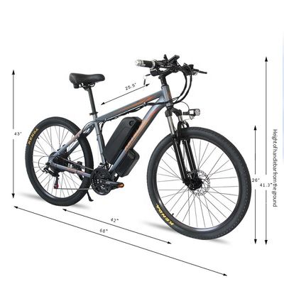 電動マウンテンバイク 26インチ電動自転車 48V 13Ah リチウムバッテリーと強力な500Wモーター