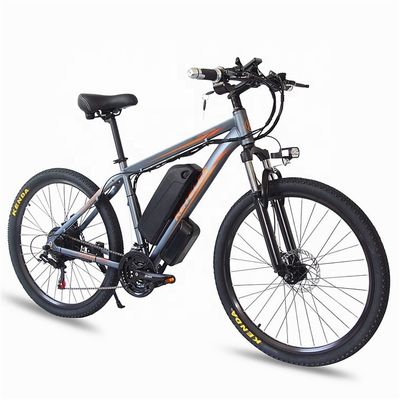 1000W 17.5AH 電動マウンテンバイク 26インチ マウンテンEバイク 後部ハブモーター アルミ合金