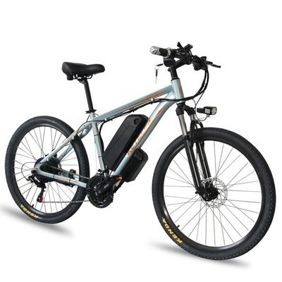 1000W 17.5AH 電動マウンテンバイク 26インチ マウンテンEバイク 後部ハブモーター アルミ合金
