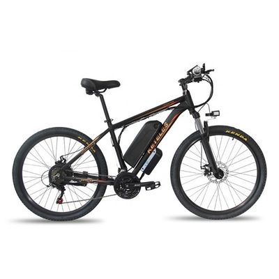 1000W 17.5AH 電動マウンテンバイク 26インチ マウンテンEバイク 後部ハブモーター アルミ合金