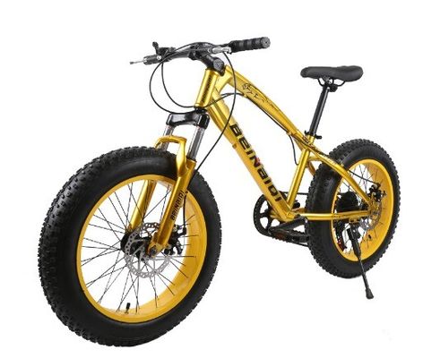 20 インチ 子供のビーチスノーバイク 4.0 太いタイヤ 山岳自転車 7/21/24/27 スピード