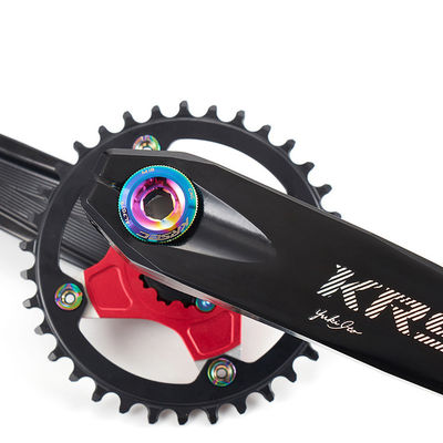 カテゴリー CRANK 2021 カラフル アルミ製自転車パーツ M18/M20 MTB クランケットカバースクリュー