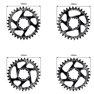 RACEWORK 32T 34T 36T 38T MTB GXP クランク 170mm と 68MM ボトム ブレーケットセットのためのチェーンリング